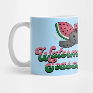 Watermelon Season Ladybug Mug